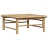 vidaXL Gartentisch 65x65x30 cm Bambus