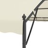 vidaXL Pavillon Stoff Creme
