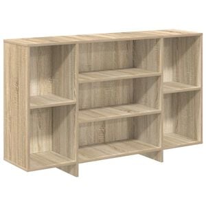 vidaXL Sideboard Sonoma-Eiche 120x30x75 cm Holzwerkstoff