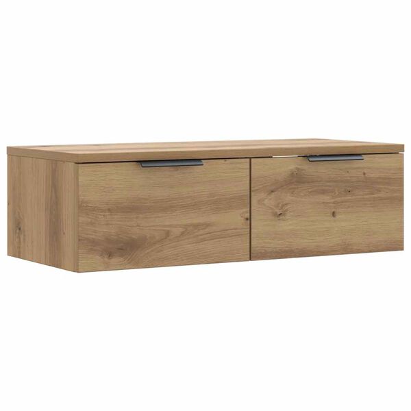 vidaXL Wandschrank Artisan-Eiche 68x30x20 cm Holzwerkstoff