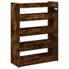 vidaXL Schuhregal R&auml;uchereiche 60x25x81 cm Holzwerkstoff