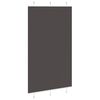 vidaXL Plissee Schwarz 120x200 cm Stoffbreite 119,4 cm Polyester