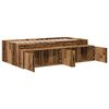 vidaXL Bettrahmen mit Schubladen Altholz 80 x 200 cm Holzwerkstoff