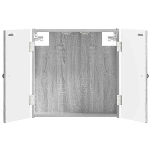 vidaXL Dartboard Schrank EDE Sonoma-Grau 52,5 x 10,5 x 53,5 cm