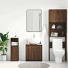vidaXL Badschrank Braun Eichen-Optik 60x33x61 cm Holzwerkstoff