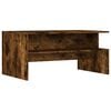 vidaXL Couchtisch Räuchereiche 90x55x42,5 cm Holzwerkstoff