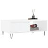 vidaXL Couchtisch Wei&szlig; 90x60x35 cm Holzwerkstoff