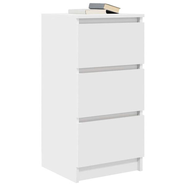 vidaXL Sideboard Wei&szlig; 37,5x35x76 cm Holzwerkstoff