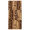 vidaXL Bettgestell mit Speicher Altholz 90 x 190 cm Holzwerkstoff