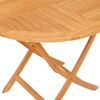 vidaXL 5-tlg. Garten-Essgruppe Massivholz Teak