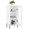 vidaXL Sideboard Wei&szlig; 34,5x34x90 cm Holzwerkstoff