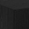 vidaXL B&uuml;roschrank mit Regal Schwarz Eichen-Optik 70 x 32 x 77.5 cm