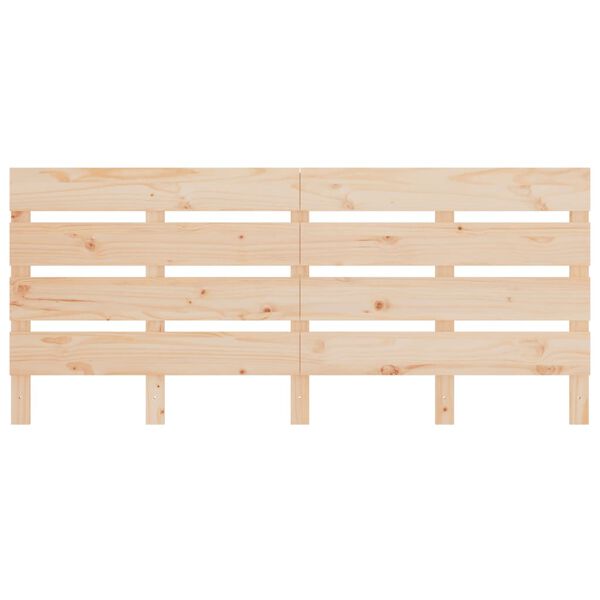 vidaXL Kopfteil 160x3x80 cm Massivholz Kiefer