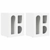 vidaXL Nachttisch 2 pcs Wei&szlig; 40 x 35 x 50 cm Holzwerkstoff