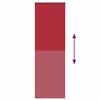 vidaXL Verdunkelungsrollo Rot 65x230 cm Stoffbreite 60,7 cm Polyester