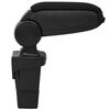 vidaXL Auto-Armlehne Schwarz 17x32x(37-53) cm ABS