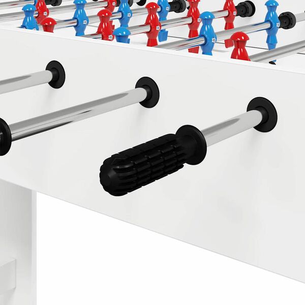 vidaXL Fu&szlig;ball-Tisch-Griffe 10 pcs Schwarz 2,8 x 2,8 x 9,3 cm