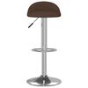 vidaXL Barhocker Braun Kunstleder