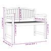 vidaXL 3-tlg. Garten-Essgruppe Massivholz Teak