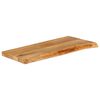 vidaXL Tischplatte mit Baumkante 90x20x2,5 cm Massivholz Mango