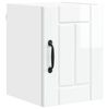 vidaXL K&uuml;chenschrank Lucca 2 pcs Hochglanz Wei&szlig; 30 x 31 x 40 cm