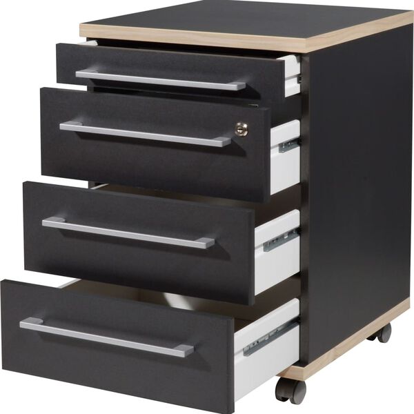 Germania Rollschrank Duo 42&times;45&times;60 cm Anthrazit