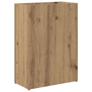 vidaXL Sonnenschirmhalter mit Speicher Artisan-Eiche 40 x 20 x 55,5 cm