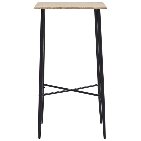 vidaXL 3-tlg. Bar-Set Stoff Gelb