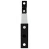 vidaXL Verstellbarer Fenster-Sicherheitsbalken Schwarz 710 - 1200 mm
