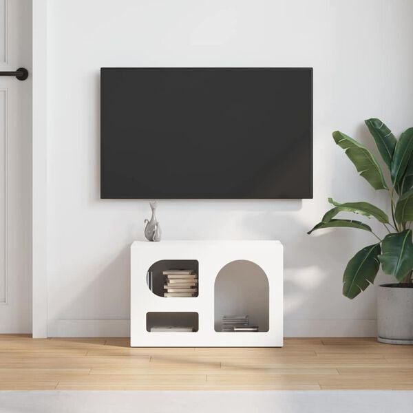 vidaXL TV-Schr&auml;nk Wei&szlig; 60 x 35 x 40 cm Holzwerkstoff