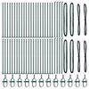 vidaXL Zaunpfosten 52 pcs Grau 3,2 x 3,2 x 160 cm