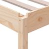 vidaXL Stapelbett 75x190 cm Massivholz Kiefer