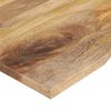 vidaXL Schreibtischplatte mit Aussparung 90x50x2,5 cm Massivholz Mango