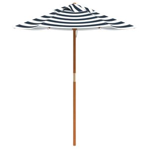 vidaXL Sonnenschirm f&uuml;r Kinder mit Holzmast &Oslash;120x140 cm