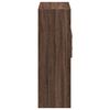 vidaXL Highboard Braun Eichen-Optik 80x42,5x124 cm Holzwerkstoff