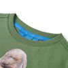 Kinder-Langarmshirt Helles Khaki 116