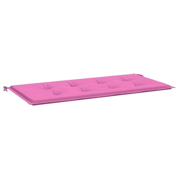 vidaXL Stuhlpolster Uni Rosa 100 x 50 x 3 cm Oxford-Stoff