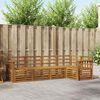 vidaXL Sofagarnituren 5 pcs Natur Massivholz Akazie