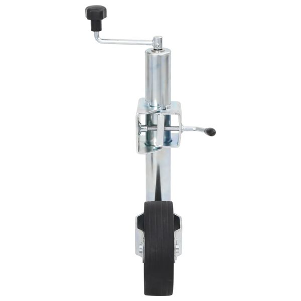 vidaXL St&uuml;tzrad 60 mm mit 2 St&uuml;tzrohren und 3 Klemmen