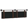 vidaXL H&auml;ngevorderseite Wandmontiert Braun 170 x 55 x 5 cm Kunstleder