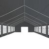 vidaXL Partyzelt PE 6x12 m Grau