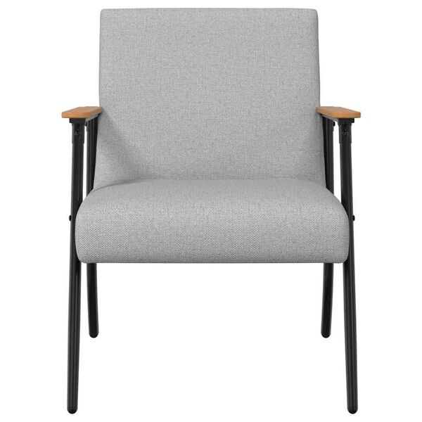 vidaXL Sessel Wolkengrau 59 x 75 x 78 cm Stoff