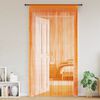 vidaXL Fadenvorh&auml;nge 2 Stk. Orange 100x250 cm
