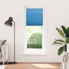 vidaXL Plissee Blau 75x200 cm Stoffbreite 74,4 cm Polyester