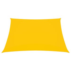 vidaXL Sonnensegel Oxford-Gewebe Quadratisch 2,5x2,5 m Gelb