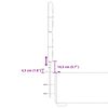 vidaXL Boxspringbett mit Matratze Taupe 90x190 cm Stoff