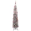 vidaXL K&uuml;nstlicher Weihnachtsbaum mit 300 LEDs mit St&auml;nder Gr&uuml;n 180 cm