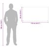 vidaXL K&uuml;chenr&uuml;ckwand 2 pcs Wei&szlig; 110 x 60 cm Geh&auml;rtetes Glas