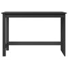 vidaXL Schreibtisch Grau 112 x 50 x 75 cm Massivholz Kiefer
