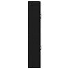 vidaXL Wandschrank 2 pcs Schwarz Eichen-Optik 69,5 x 34 x 90 cm